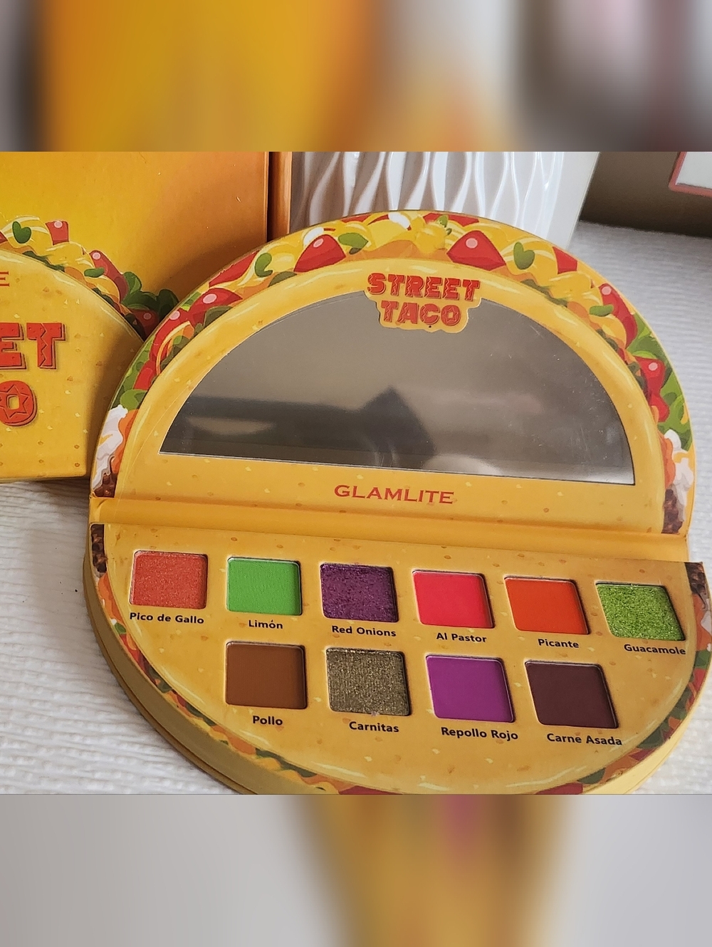 Glamlite Street Taco Eyeshadow Palette - Bright Multi-Color